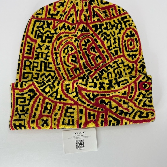 Coach X Mickey 100% wool beanie - Picture 3 of 4